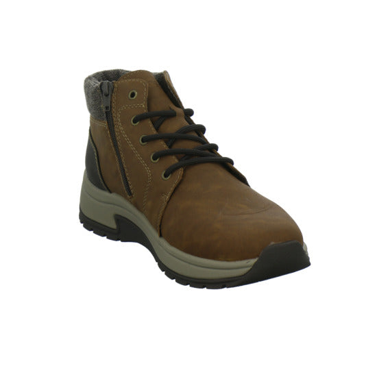 Rieker Winterschuhe warm gefüttert Mittelbraun - 360° Ansicht