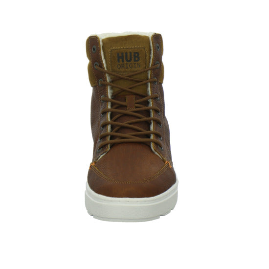 Hub Dublin Winterschuhe warm gefüttert Mittelbraun - 360° Ansicht