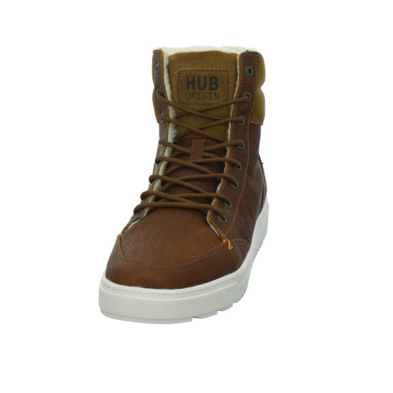 Hub Dublin Winterschuhe warm gefüttert Mittelbraun - 360° Ansicht