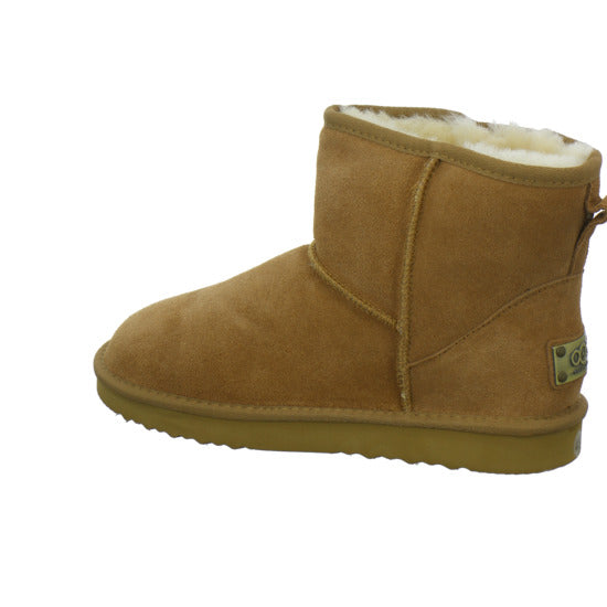 OOG Winterschuhe warm gefüttert Mittelbraun - 360° Ansicht