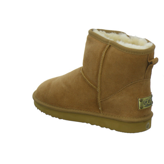 OOG Winterschuhe warm gefüttert Mittelbraun - 360° Ansicht