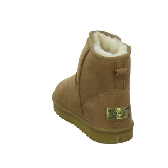 OOG Winterschuhe warm gefüttert Mittelbraun - 360° Ansicht