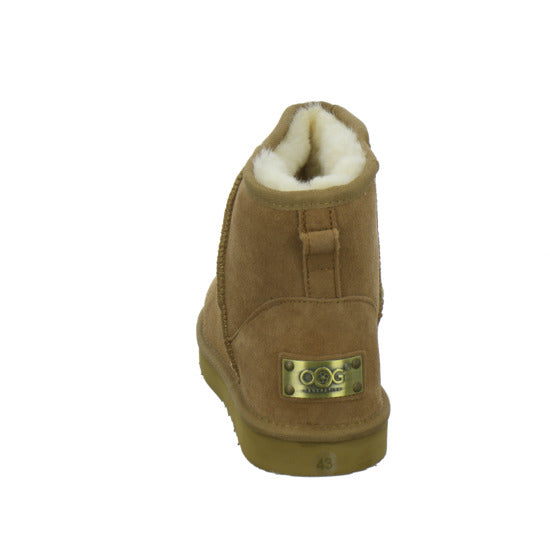 OOG Winterschuhe warm gefüttert Mittelbraun - 360° Ansicht