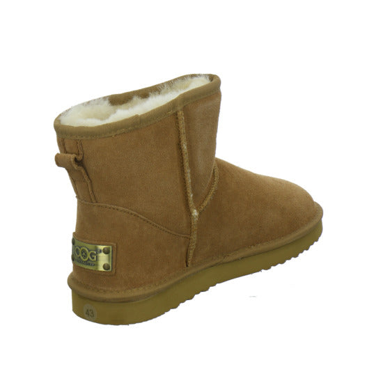 OOG Winterschuhe warm gefüttert Mittelbraun - 360° Ansicht