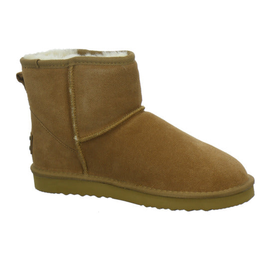 OOG Winterschuhe warm gefüttert Mittelbraun - 360° Ansicht