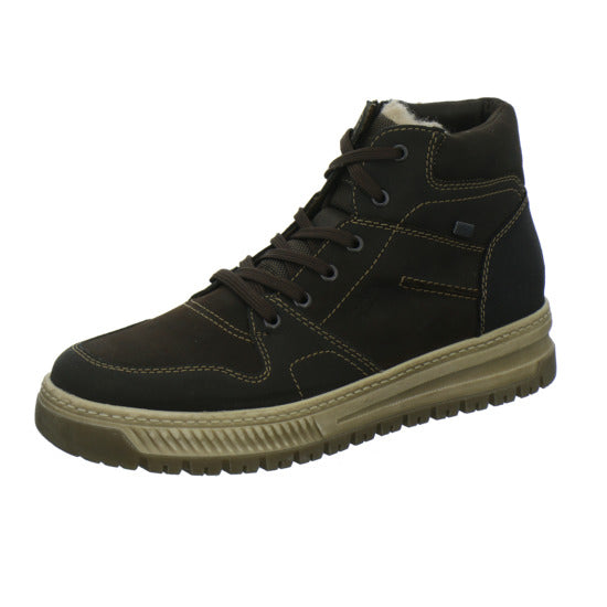 Rieker Winterschuhe warm gefüttert Braun-kombi - 360° Ansicht