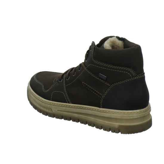 Rieker Winterschuhe warm gefüttert Braun-kombi - 360° Ansicht