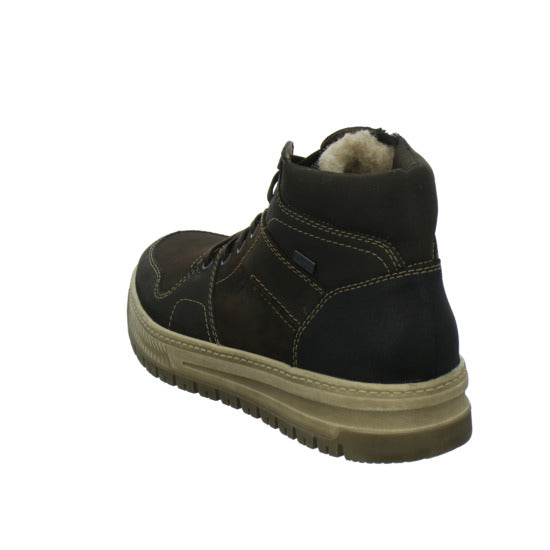 Rieker Winterschuhe warm gefüttert Braun-kombi - 360° Ansicht