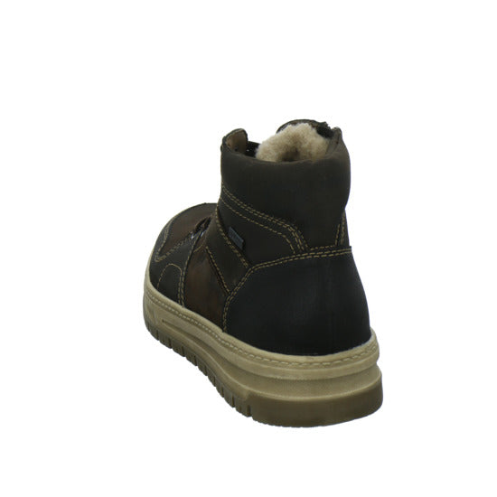 Rieker Winterschuhe warm gefüttert Braun-kombi - 360° Ansicht