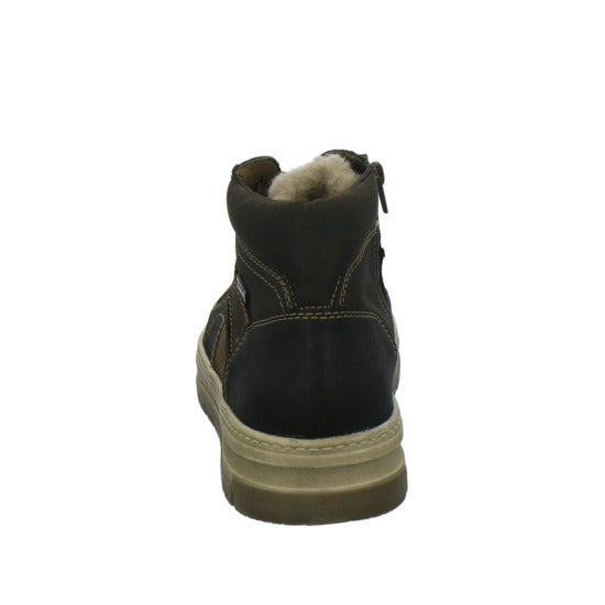 Rieker Winterschuhe warm gefüttert Braun-kombi - 360° Ansicht