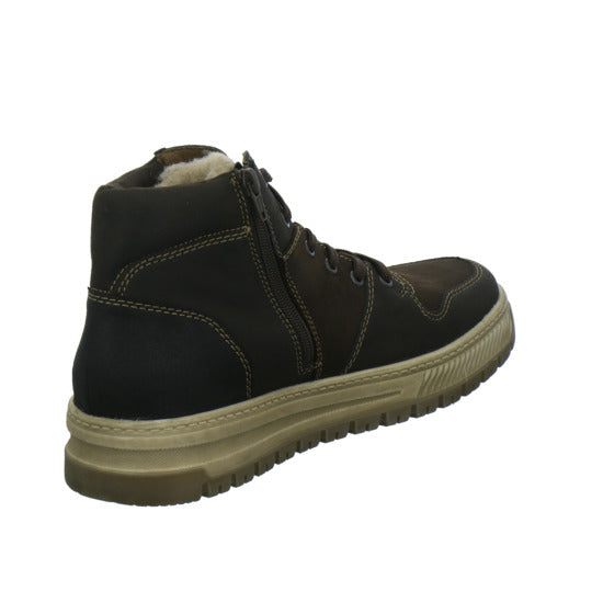 Rieker Winterschuhe warm gefüttert Braun-kombi - 360° Ansicht