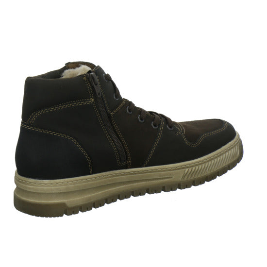 Rieker Winterschuhe warm gefüttert Braun-kombi - 360° Ansicht