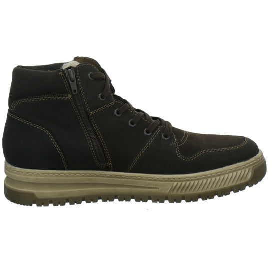 Rieker Winterschuhe warm gefüttert Braun-kombi - 360° Ansicht