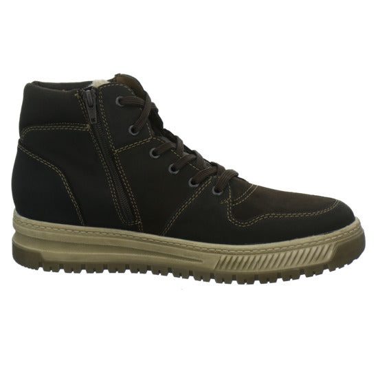 Rieker Winterschuhe warm gefüttert Braun-kombi - 360° Ansicht