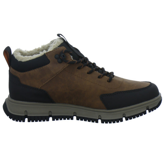 Bugatti Classic Winterschuhe Herren Braun-kombi