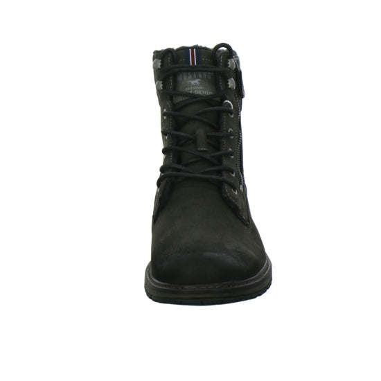 Mustang Winterschuhe warm gefüttert Anthrazit - 360° Ansicht