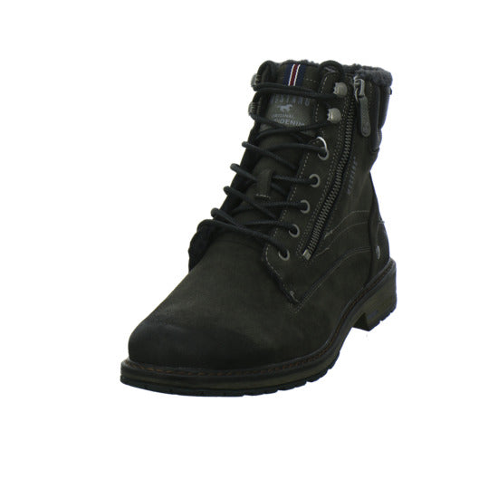 Mustang Winterschuhe warm gefüttert Anthrazit - 360° Ansicht