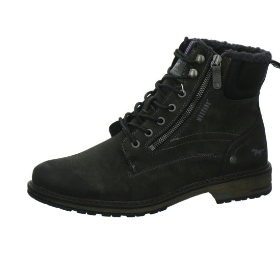 Mustang Winterschuhe warm gefüttert Anthrazit - 360° Ansicht