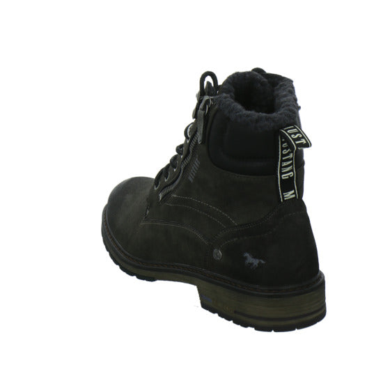 Mustang Winterschuhe warm gefüttert Anthrazit - 360° Ansicht