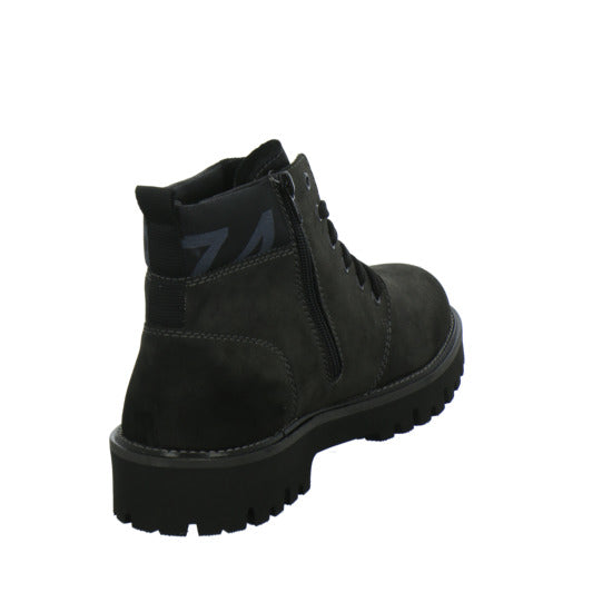 Rieker Winterschuhe warm gefüttert Anthrazit - 360° Ansicht