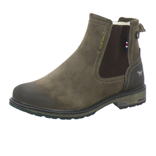 Mustang Stiefel Dunkelbraun - 360° Ansicht