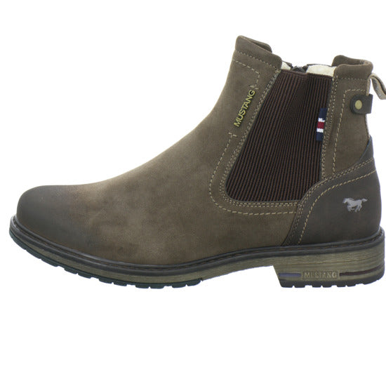 Mustang Stiefel Dunkelbraun - 360° Ansicht