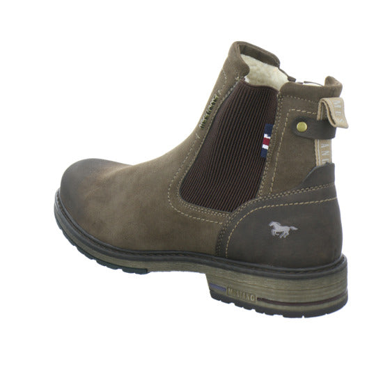 Mustang Stiefel Dunkelbraun - 360° Ansicht