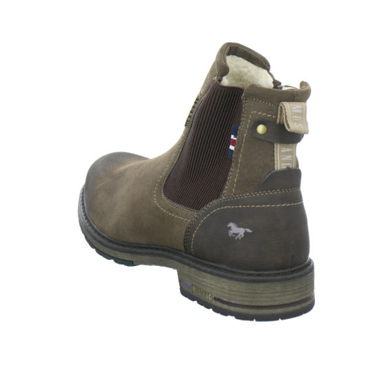 Mustang Stiefel Dunkelbraun - 360° Ansicht
