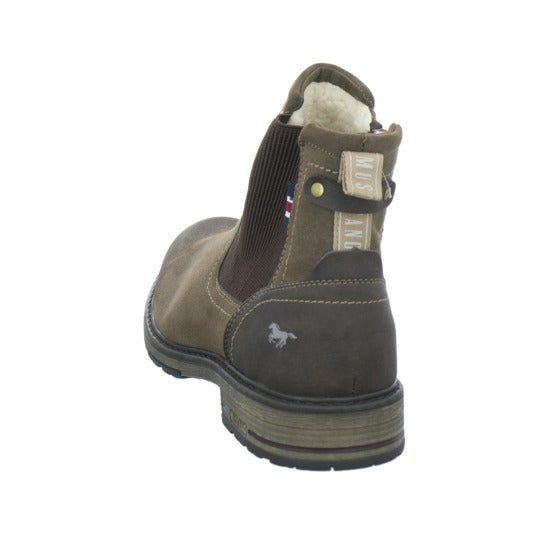 Mustang Stiefel Dunkelbraun - 360° Ansicht