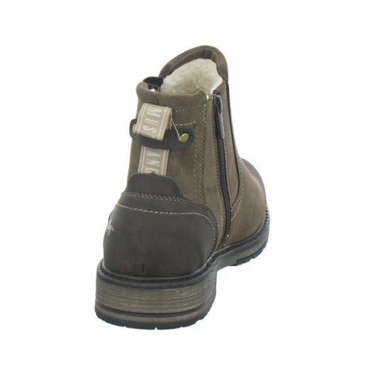 Mustang Stiefel Dunkelbraun - 360° Ansicht