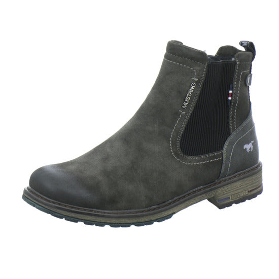 Mustang Stiefel Anthrazit - 360° Ansicht