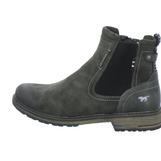 Mustang Stiefel Anthrazit - 360° Ansicht