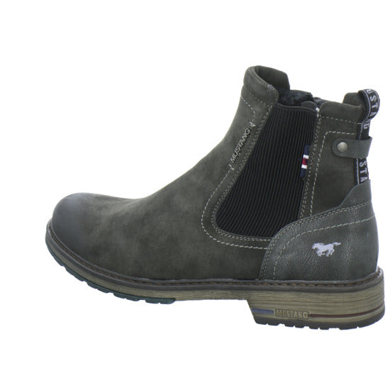 Mustang Stiefel Anthrazit - 360° Ansicht