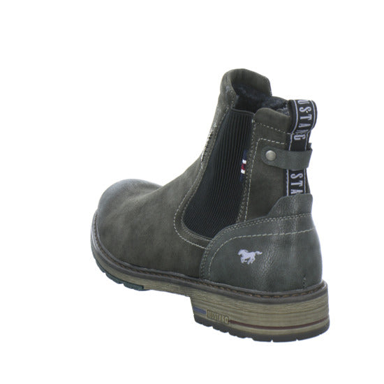 Mustang Stiefel Anthrazit - 360° Ansicht