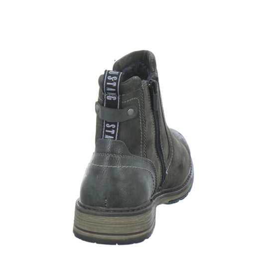 Mustang Stiefel Anthrazit - 360° Ansicht