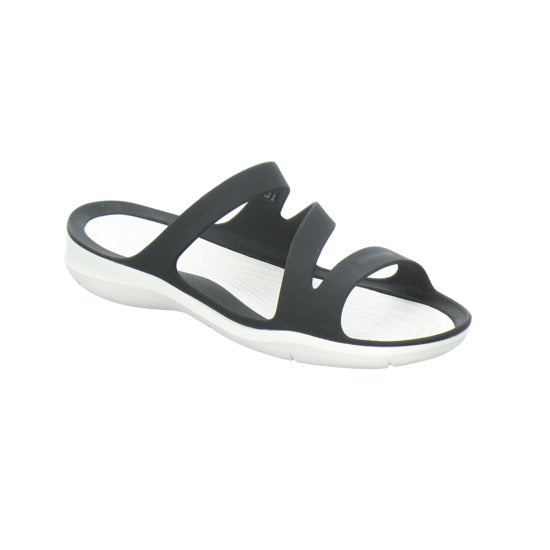 Crocs Swiftwater Sandal W Pantoletten Schwarz