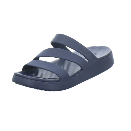 Crocs Getaway Strappy Pantoletten Dunkelblau