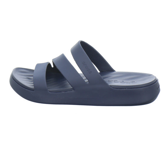 Crocs Getaway Strappy Pantoletten Dunkelblau