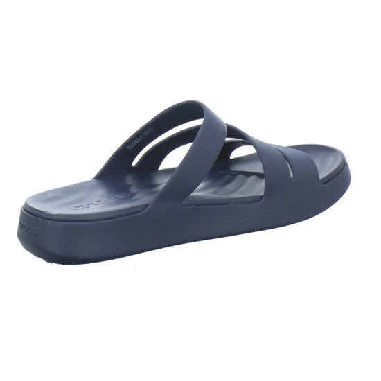 Crocs Getaway Strappy Pantoletten Dunkelblau