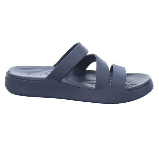 Crocs Getaway Strappy Pantoletten Dunkelblau