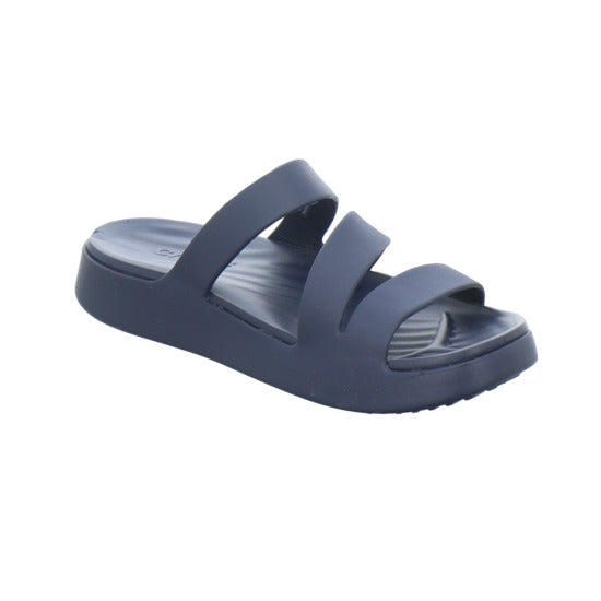 Crocs Getaway Strappy Pantoletten Dunkelblau
