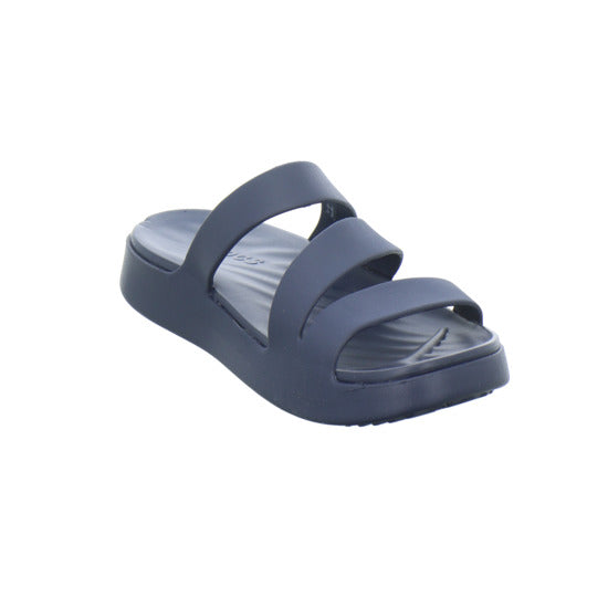 Crocs Getaway Strappy Pantoletten Dunkelblau