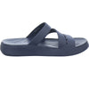 Crocs Getaway Strappy Pantoletten Dunkelblau