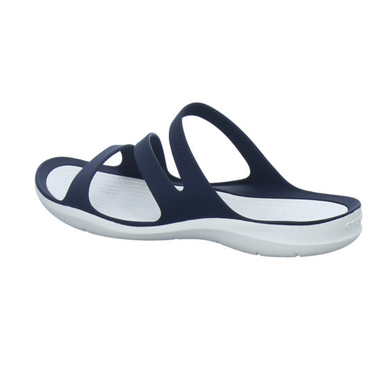 Crocs Pantoletten Damen Swiftwater Sandal W Dunkelblau
