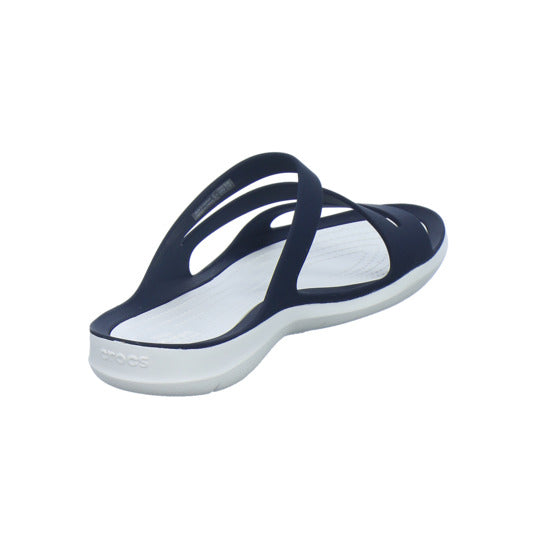 Crocs Pantoletten Damen Swiftwater Sandal W Dunkelblau