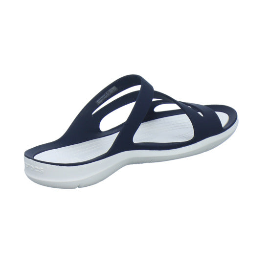 Crocs Pantoletten Damen Swiftwater Sandal W Dunkelblau