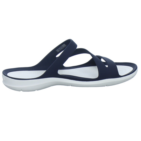 Crocs Pantoletten Damen Swiftwater Sandal W Dunkelblau