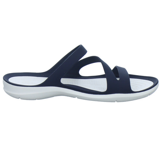 Crocs Pantoletten Damen Swiftwater Sandal W Dunkelblau
