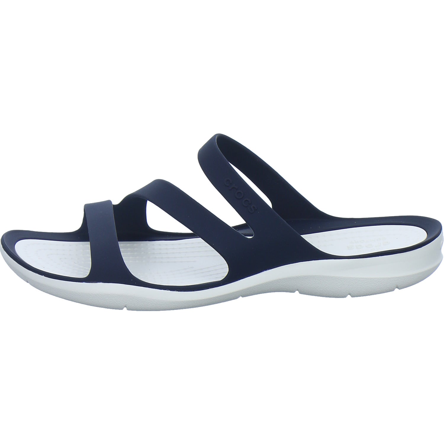 Crocs Pantoletten Damen Swiftwater Sandal W Dunkelblau