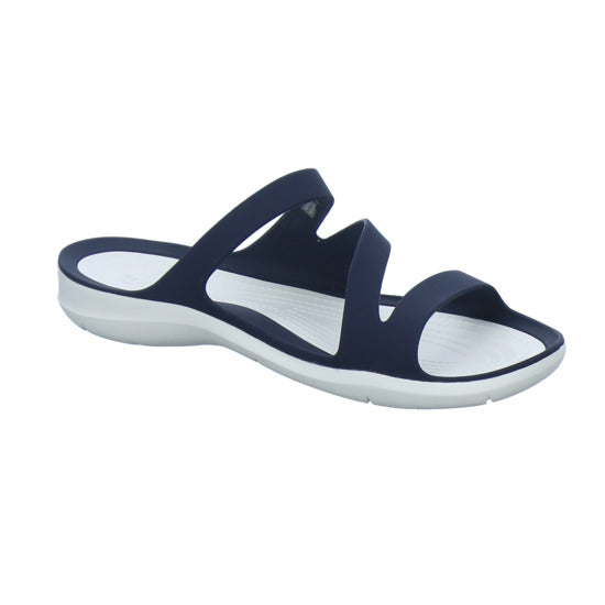 Crocs Pantoletten Damen Swiftwater Sandal W Dunkelblau